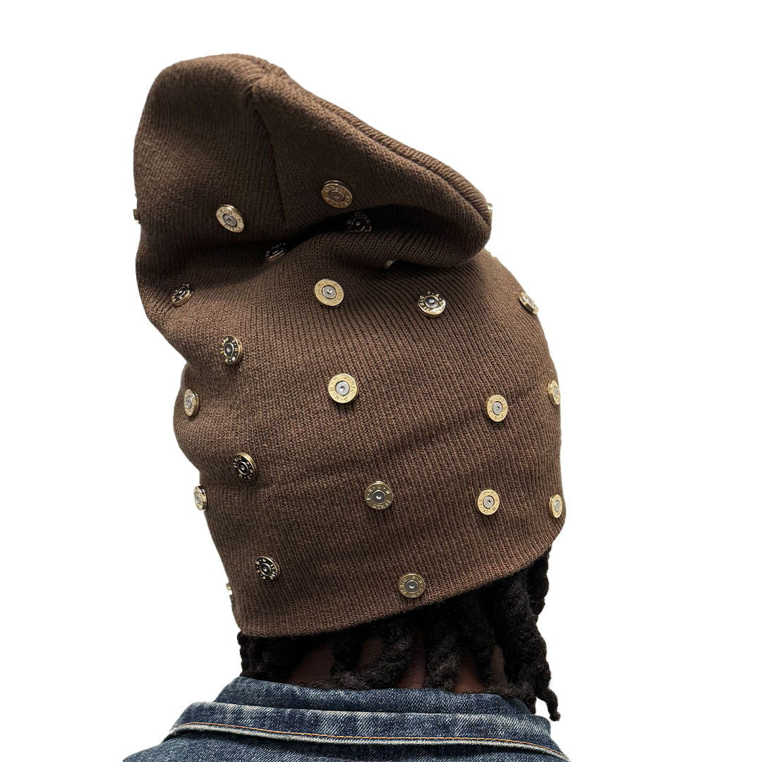 'Brown' Bullet Beanie