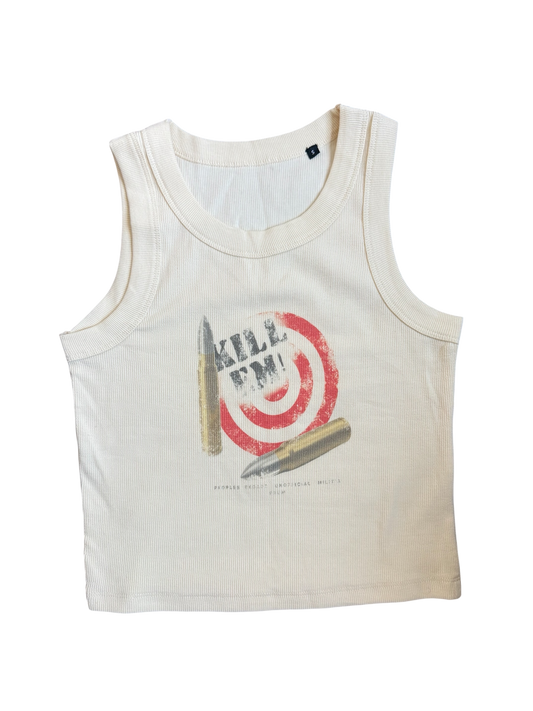 “KILL EM” crop tank