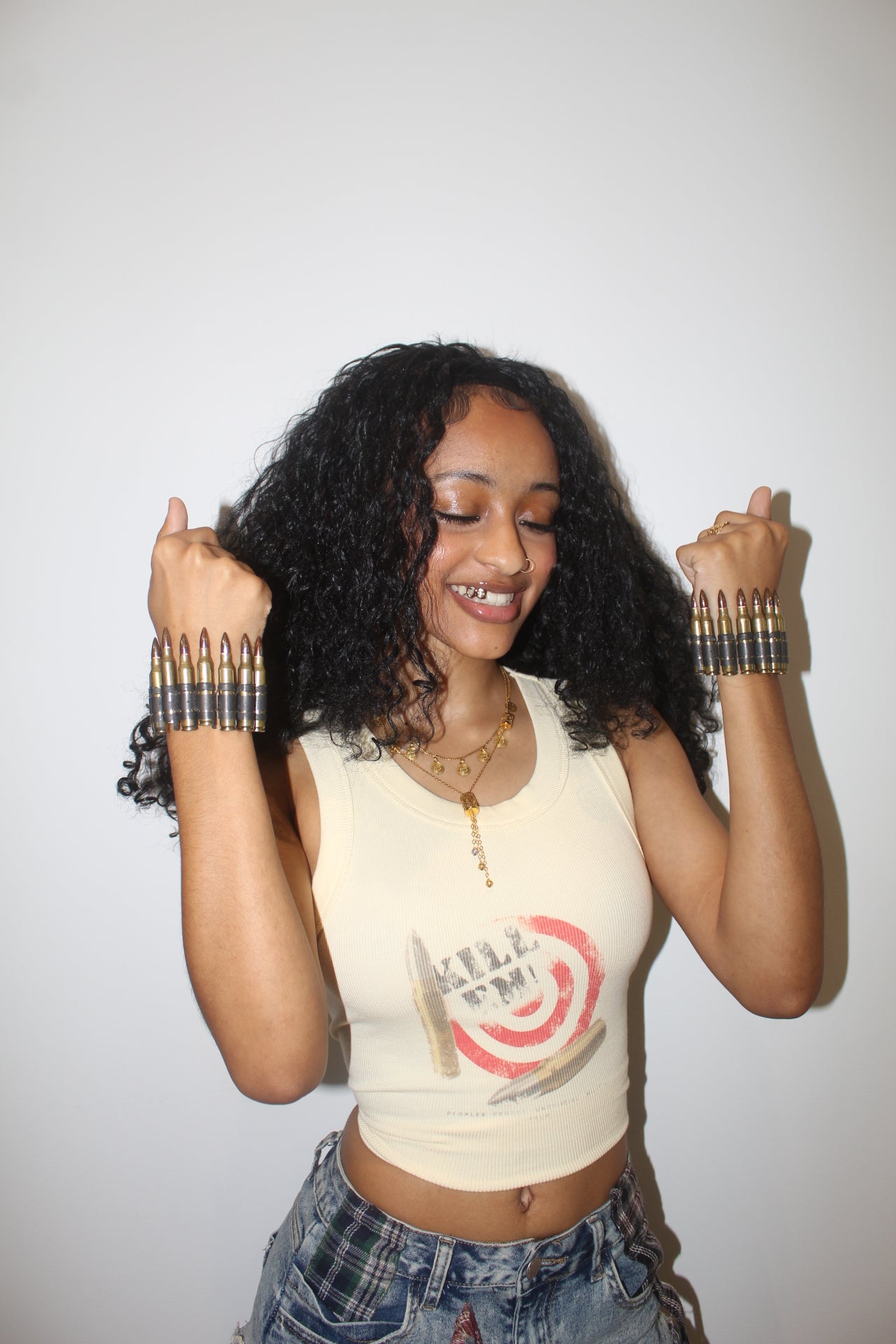 “KILL EM” crop tank