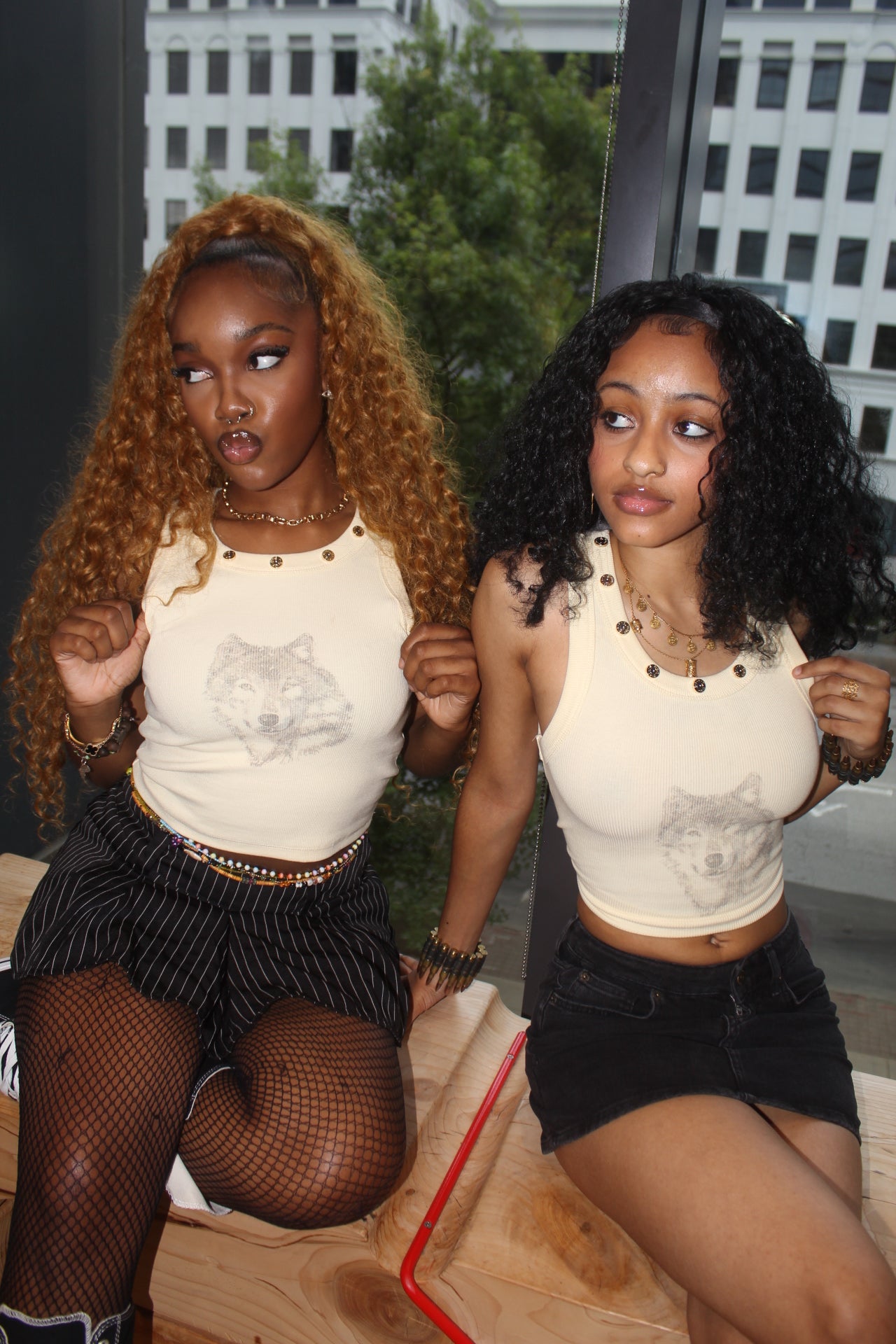 “DIRE WOLF” crop tank