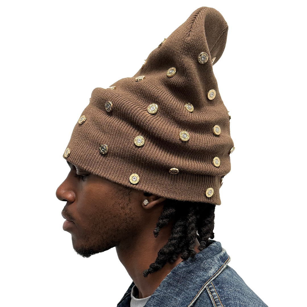 'Brown' Bullet Beanie