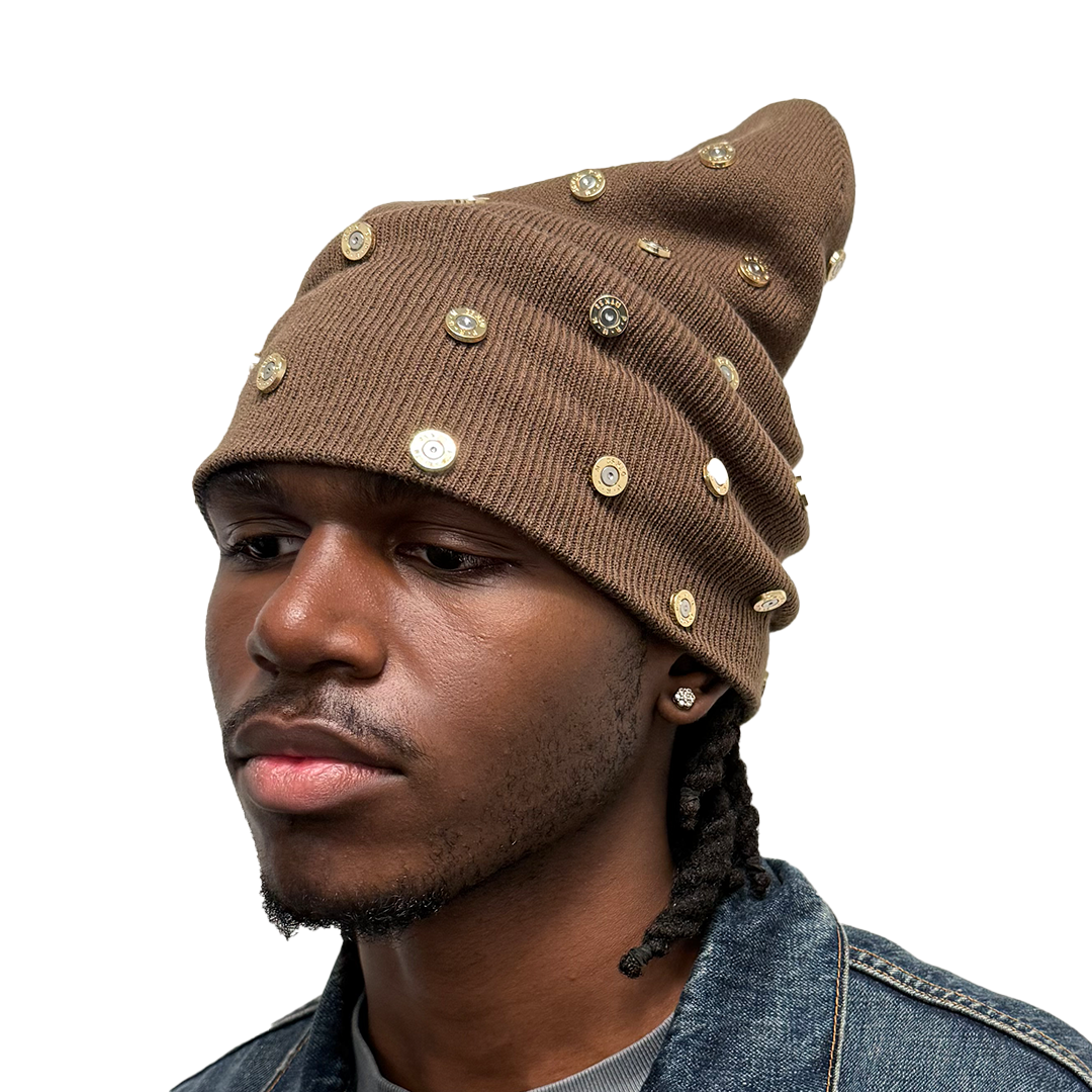 'Brown' Bullet Beanie