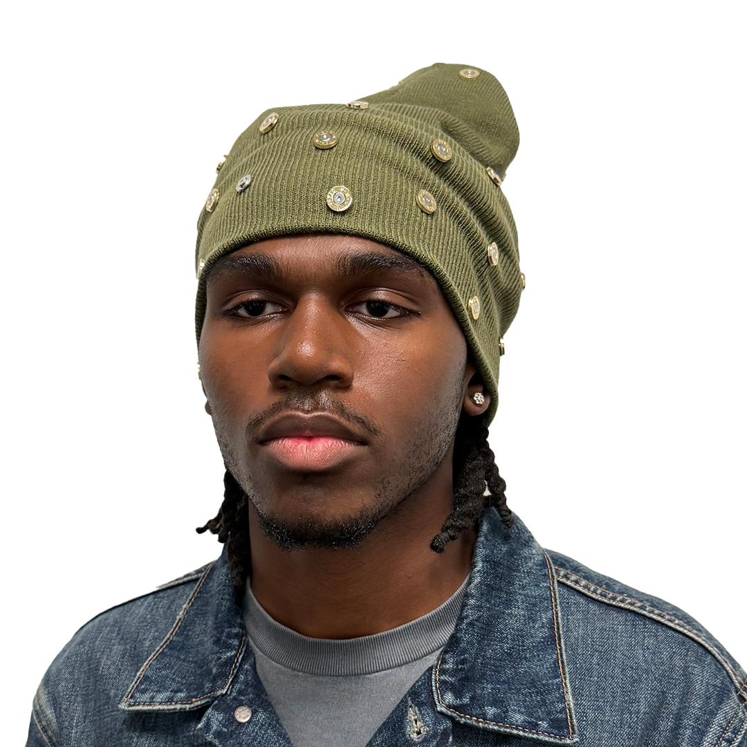 'Green' Bullet Beanie