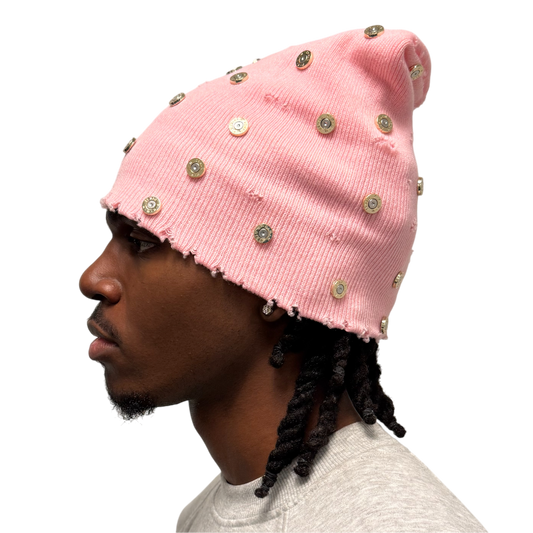 'Pink' bullet Beanie