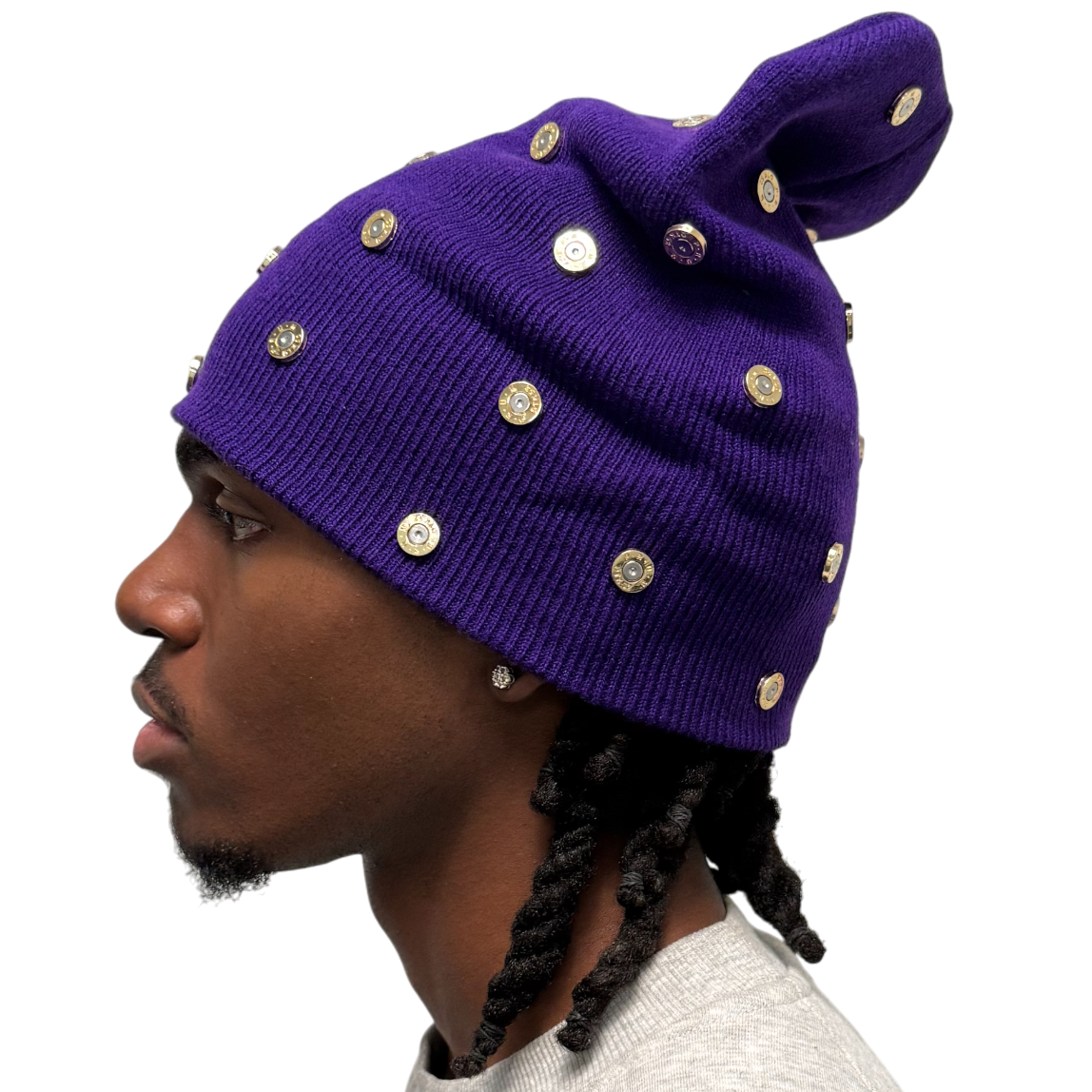'Purple'Bullet Beanie