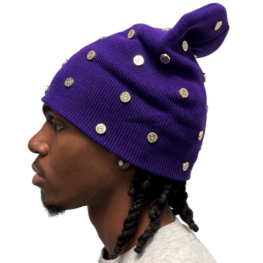 'Purple'Bullet Beanie